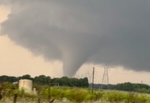 PHOTO Of Tornado Touching Down In Winthorst Texas