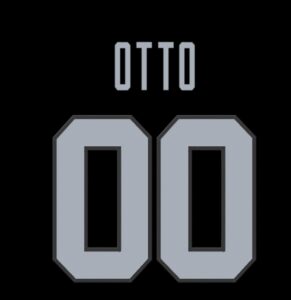 PHOTO Otto #00 Jersey To Honor Jim Otto RIP