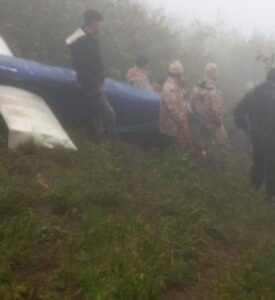 PHOTO People Looking For Helicopter Crash Survivors On The Helicopter That Killed Ebrahim Raisi