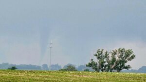 PHOTO Red Oak Iowa Tornado Spun Into A Power Line Like Nothing