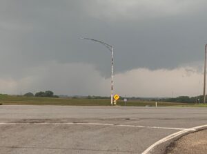 PHOTO Streets In Red Oak Iowa Were Ghost Town During Tornado On The Ground