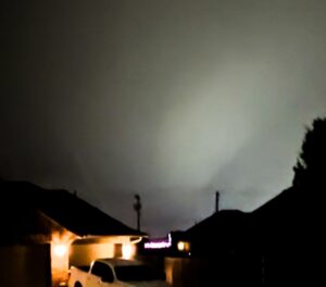 PHOTO View Of Yukon Oklahoma Tornado 5 Miles Away From Where All The Debris Was