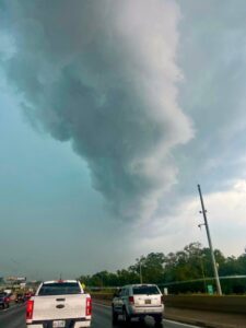 PHOTO Funnel Cloud In Livonia MI Before Tornado Hit