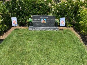 PHOTO Of The Graves Of Mark And Jacob Iskander Who Rebecca Grossman Was Sentenced To 15 Years To Life For Killing