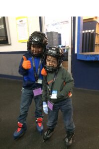 PHOTO Of The Two Boys Rebecca Grossman Killed Dressed Up To Ice Skate