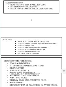 PHOTO Rex Heuermann Had Document On His Computer About Removing Marks From His Victims And How To Prep The Bodies To Dispose Of