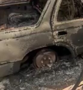 PHOTO Ruidoso Fire Is So Hot It Melted The Wheels Off Cars