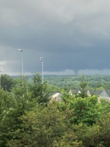 PHOTO View Of Poolesville Maryland Tornado From Across The Potomac From Lansdowne