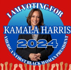 PHOTO I Am Voting For Kamala Harris 2024 Wallpaper