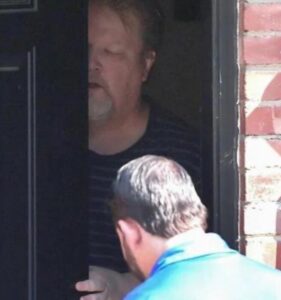 PHOTO Thomas Crooks' Father Opening The Door For FBI Agents At His Home