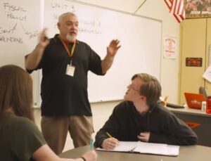 PHOTO Thomas Crooks Taking Notes In Class At School