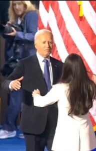 PHOTO Joe Biden Looking At His Daughter At DNC Like Hey Babe