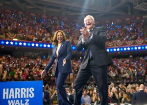 PHOTO Kamala Harris Looking At Tim Walz Like He Bae
