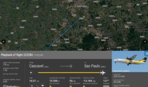 PHOTO Plane That Crashed In Brazil Was At 15.5K Feet In The Air Before It Started Falling Out Of The Sky