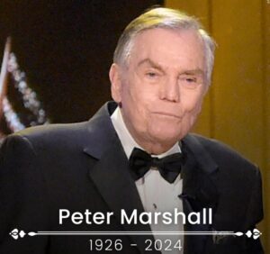 PHOTO RIP Peter Marshall 1926-2024