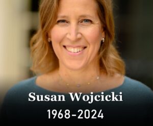 PHOTO RIP Susan Wojcicki 1968-2024