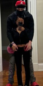 PHOTO Skai Jackson's Fiance Holding Her In Hallway