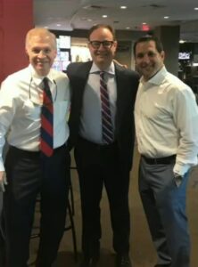 PHOTO Adrian Wojnarowski On His Last Day Of Work With Adam Schefter