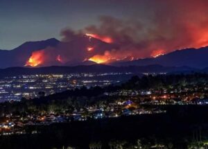 PHOTO Aerial View Showing How F*cked Residents Of Rancho Santa Margarita Are From Airport Fire