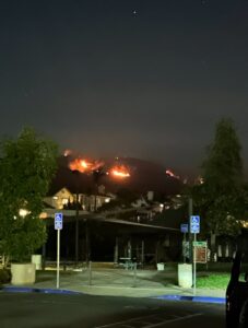 PHOTO Airport Fire Flareups In Foothill Ranch Are Scary