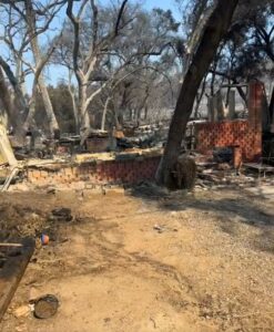 PHOTO All The Homes In El Cariso Village California Burned Down 