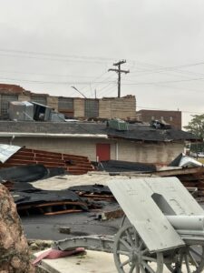 PHOTO American Legion Post 211 In Portland Indiana Leveled By Tornado