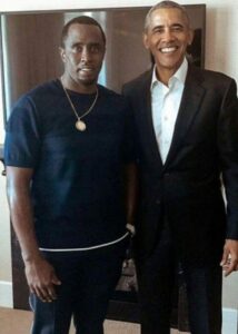 PHOTO Barrack Obama Chilling In A Hotel Room With P Diddy