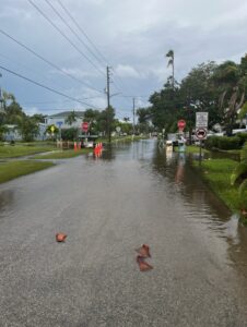 PHOTO Bay Esplanade Was Already Flooding Before Hurricane Made Landfall In Clearwater Beach Florida