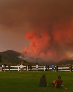 PHOTO Fire Destroying Very Scenic Landscapes In Rancho Santa Margarita California