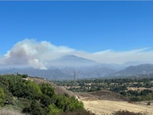 PHOTO Firefighters Were Able To Extinguish Flames From Airport Fire Near Coto De Caza And Trabuco Canyon