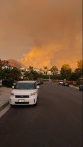 PHOTO Flames Are Too Close For Comfort In This Rancho Santa Margarita Neighborhood