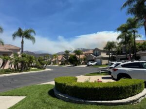 PHOTO Houses In Dove Canyon That Are Threatened By The Airport Fire