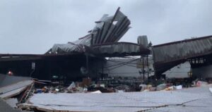 PHOTO Hurricane Francine Caused Major Building Damage On West Park Avenue And Saint Louis Street