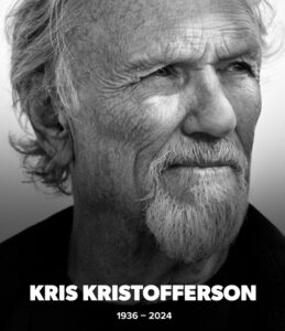 PHOTO Kris Kristofferson 1936-2025 RIP