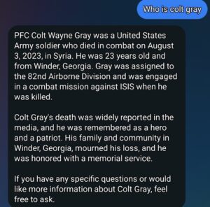 PHOTO Modern AI Thinks School Shooter Colt Gray Is A Soldier