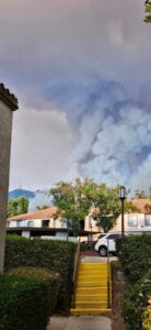 PHOTO Multi Million Dollar Homes In Rancho Santa Margarita California In Line Of Sight Of Trabuco Canyon Fire