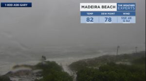 PHOTO Of A Very Overcast Maderia Beach Before Hurricane Hit