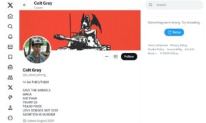 PHOTO Of Colt Gray's Twitter Account Shows He Joined Twitter In 2021 And Used They Them Pronouns