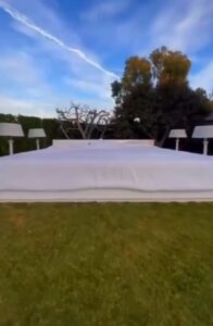 PHOTO Of P Diddy's 50 Foot Bed In His Backyard