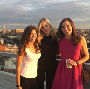 PHOTO Olivia Nuzzi Looking Hot AF In Black Leggings Sharing A Beer With Betsy Woodruff Swan