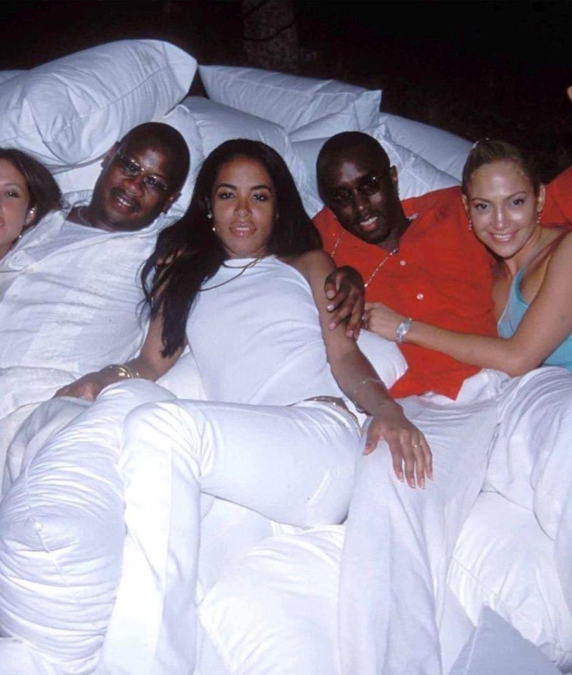 PHOTO P Diddy In Bed With Jennifer Lopez And Aliyah At Freak Off Party