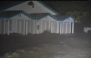 PHOTO RIP To This Cedar Key Florida House Flood Damaged By Hurricane