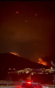 PHOTO Smoke From The Airport Fire Can Be Seen From The 91 And Tustin Avenue