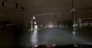 PHOTO Streets Of Morgan City Louisiana Covered In 10 Inches Of Floodwaters