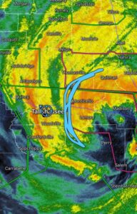 PHOTO Tallahassee FL Dodged A Major Bullet With Only 60+ MPH Winds When Outer Western Eyewall Came Through