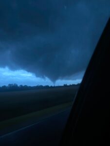 PHOTO Tornado Touches Down Right Next To Yorktown High School In Indiana