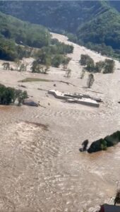 PHOTO Unicoi County Hospital In Erwin Tennessee Is Completely Underwater