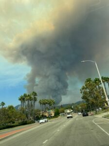 PHOTO Wealthy People Still Driving Around In Rancho Santa Margarita Like Nothing Is Going On And Not Evacuating