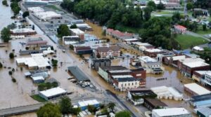 PHOTO Aerial View Of Surreal Flooding In Newport Tennessee