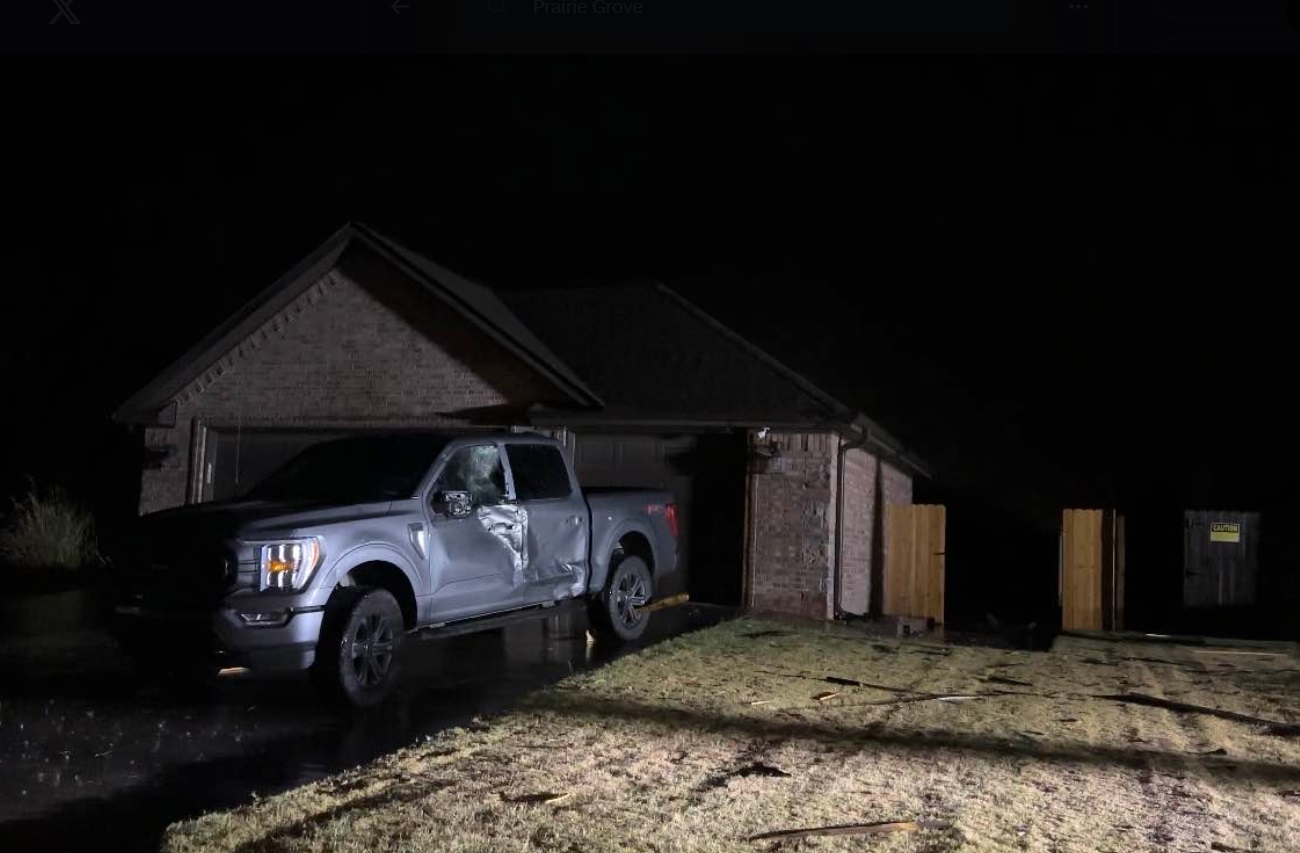 PHOTO Close Up Of All The Unreal Tornado Damage In Prairie Grove Arkansas